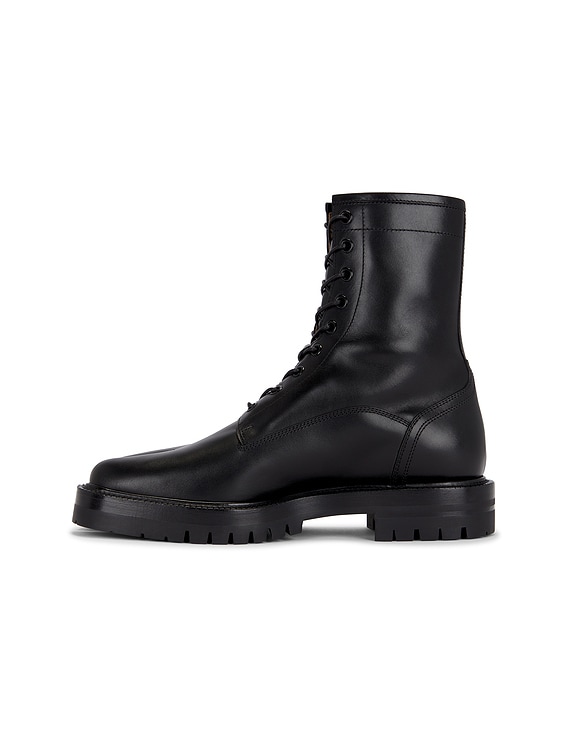 Maison Margiela Tabi County Combat High-Top in Black | FWRD Maison Margiela Tabi County Combat High-Top in Black | FWRD