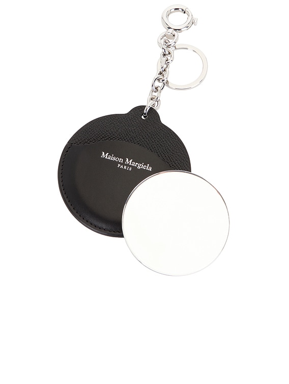 Maison Margiela TAG KEY RING SMALL ブラック Tag Key Ring With Short Lace | Maison Margiela | 7017 REIGN