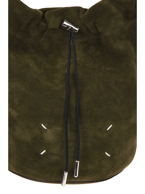 マルコ ポードランジェ&アクセージュ Maison Margiela Belt Bag Pouch in Khaki, Black, & Chestnut | FWRD