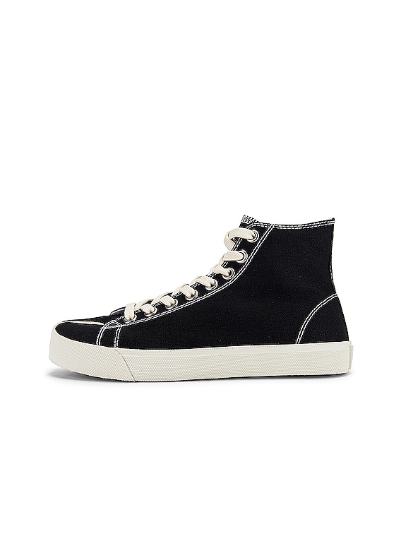[MAISON MARGIELA] TABI HIGH TOP SNEAKERS ☆ Maison Margiela Tabi high-top Sneakers | White | FARFETCH JO