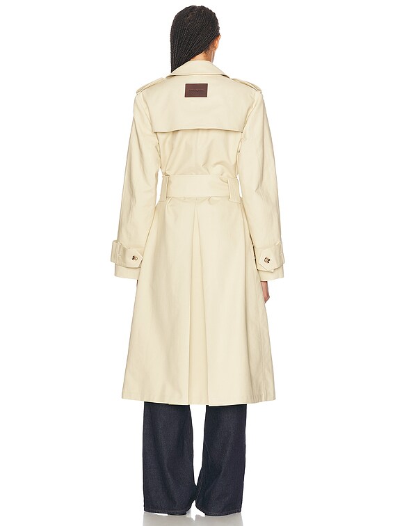Mimchik Trench Coat in Sand | FWRD