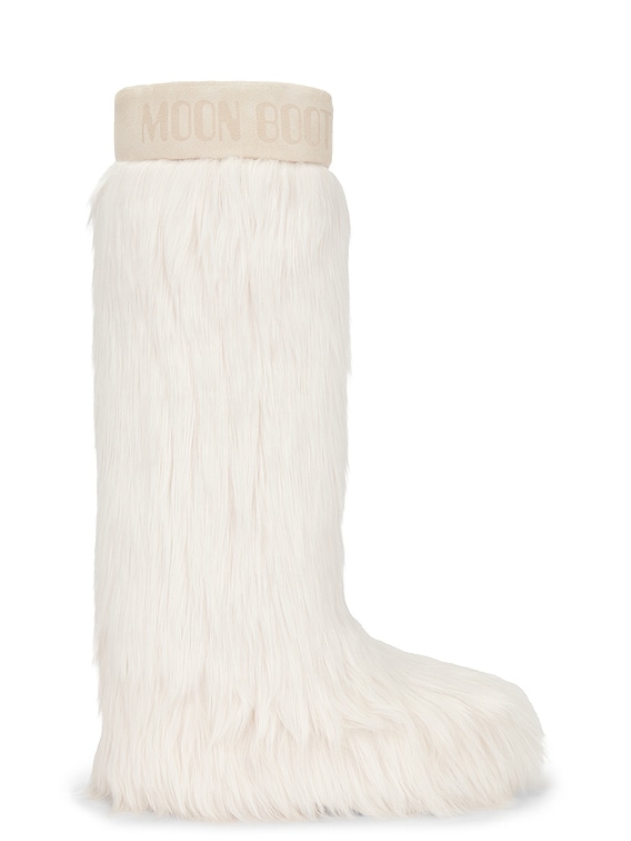 MOON BOOT Mb Icon Yeti Tall in Off White | FWRD