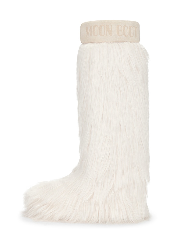 MOON BOOT ホワイト ムートンブーツ Moon Boot Snow Boots Size 41 IT
