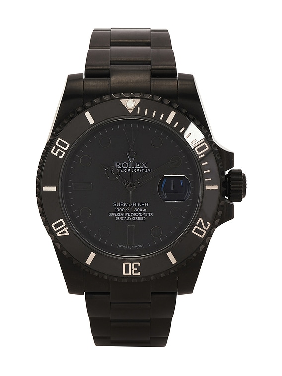 ROLEX サブマリーナ black MINDS Rolex Submariner in Black | FWRD