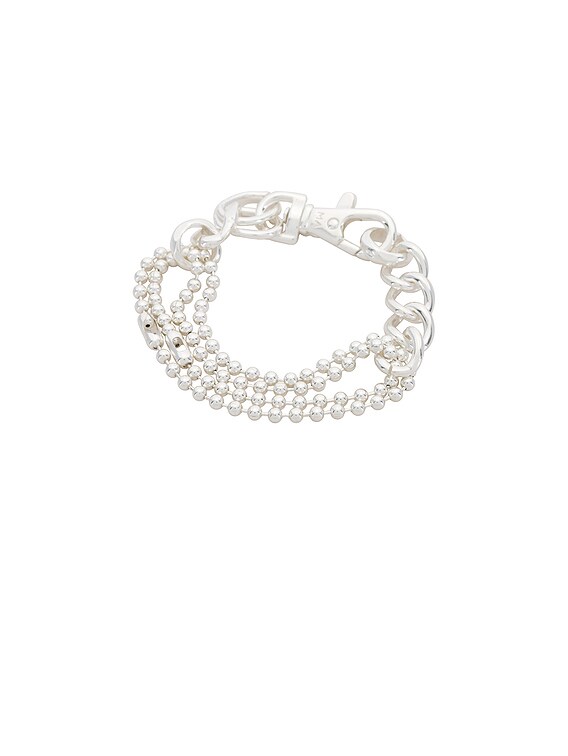 MARTINE ALI GUNNER BRACELET ガンナーブレスレット Martine Ali Fallout Bracelet in Heirloom Silver | FWRD