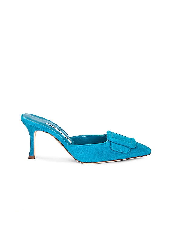 Manolo Blahnik MAYSALE ミュール - Blue | FWRD