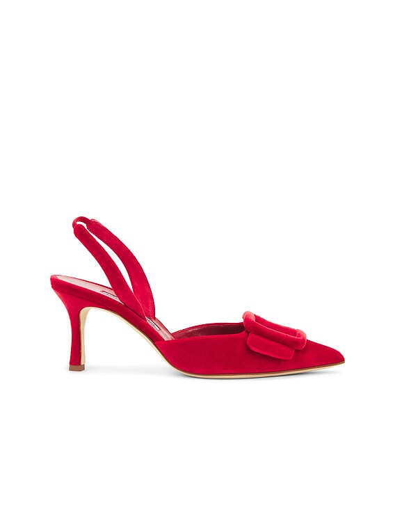 MANOLO BLAHNIK ピンク サンダル 37 MANOLO BLAHNIK ピンクサンダル 37.5