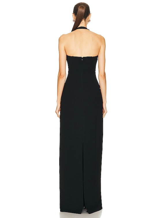 T Strap Halter Dress