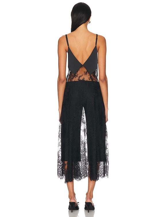 Sheer Lace Slip Dress