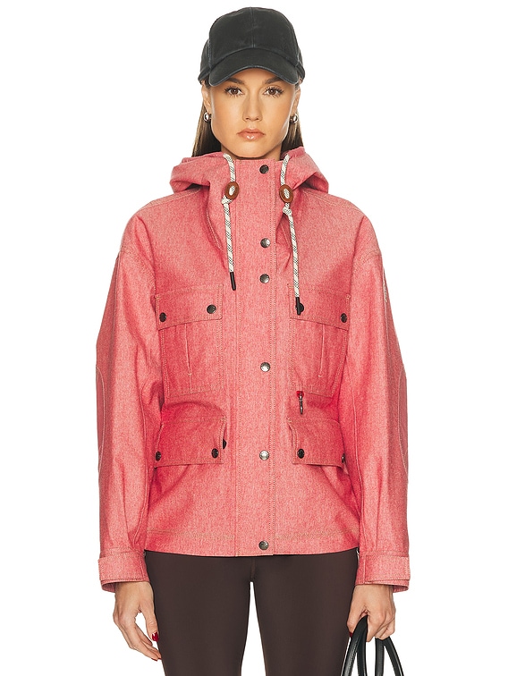 Moncler Grenoble Beziers Field Jacket in Red | FWRD