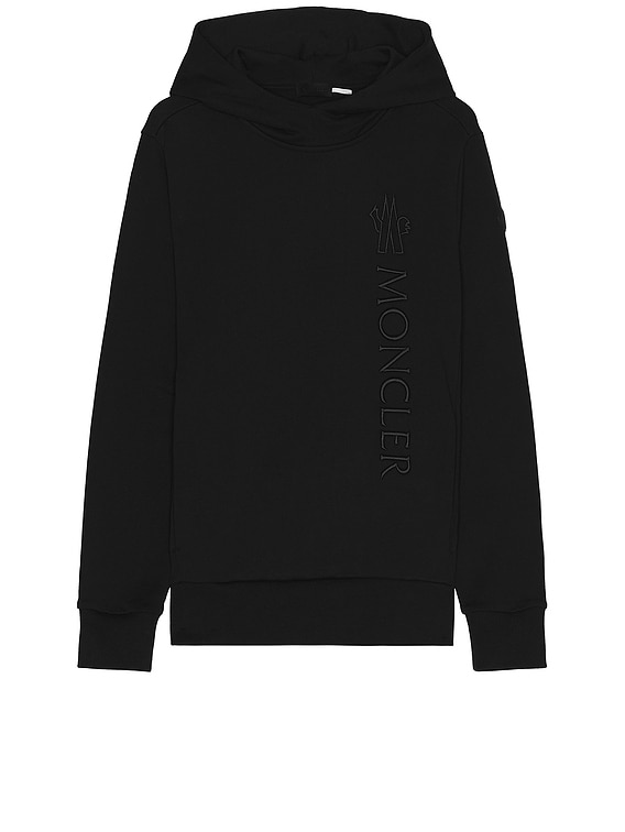 Black best sale moncler hoodie