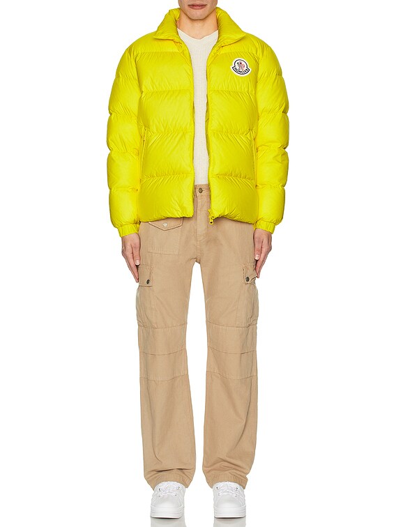 Puffer Jacket Yellow Bomber Moncler Giallo Moncler Citala Jacket