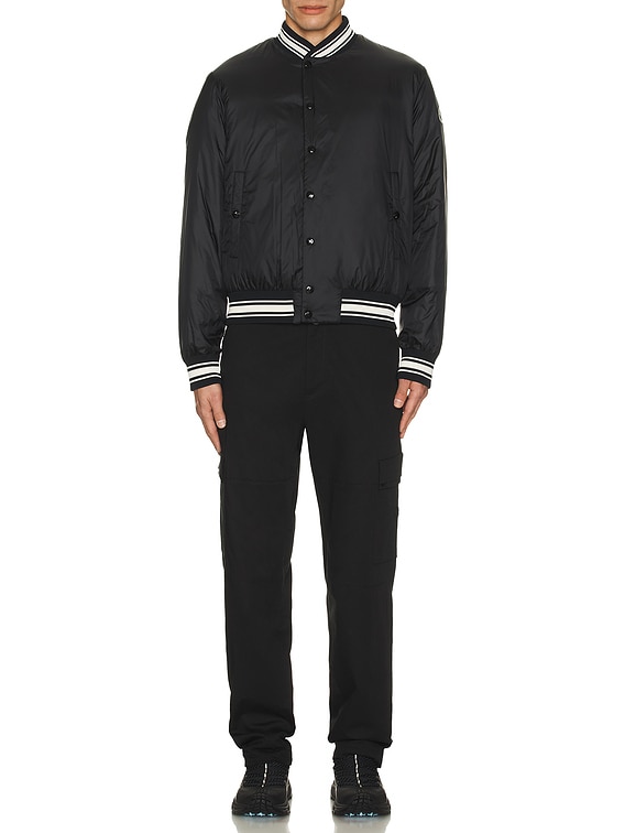 Moncler Bouchet Bomber in Black | FWRD