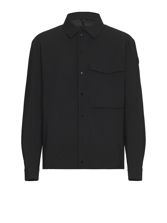 Moncler Vautisse Shirt Jacket in Black | FWRD