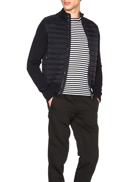 maglia tricot cardigan moncler