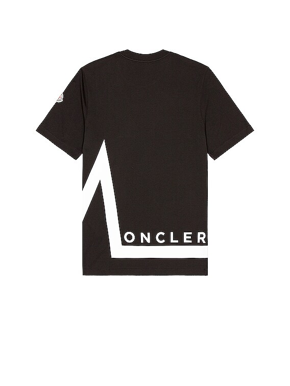 Moncler Short Sleeve T-Shirt in Black | FWRD
