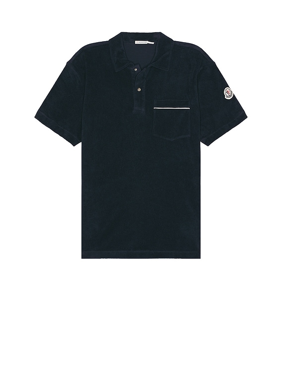 【送料・関税込み】Moncler Logo Polo Shirt Navy blue a672228b66b71cd08bb26c7b544dea