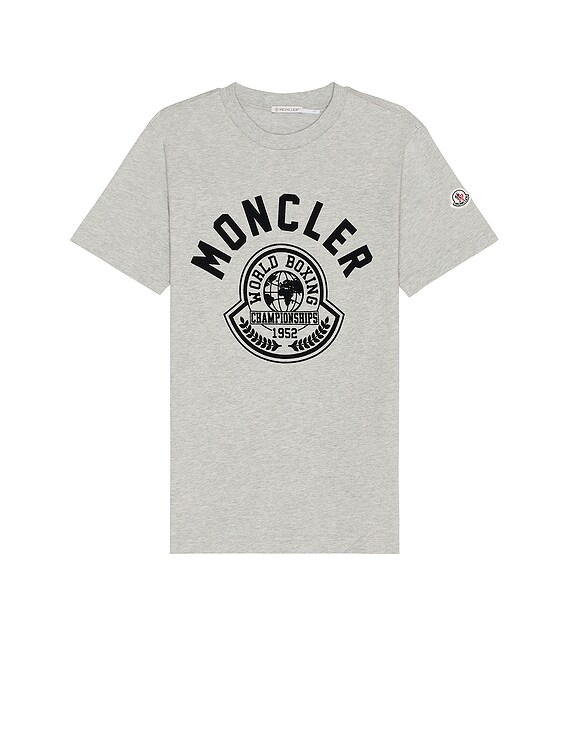 Moncler T-Shirt in Grey | FWRD
