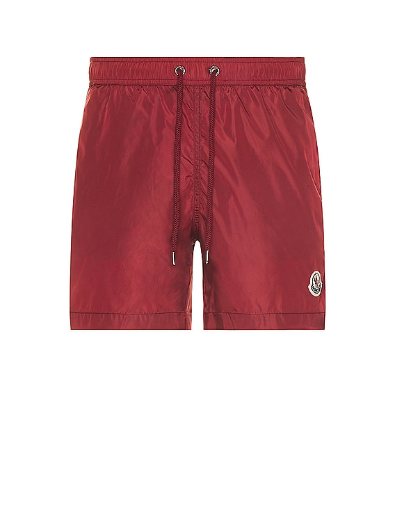【MONCLER】SHORTS◆K24022B00001598GK Moncler logo-patch Swim Shorts | Green | FARFETCH