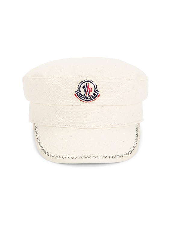 Moncler Conductor Hat in White | FWRD