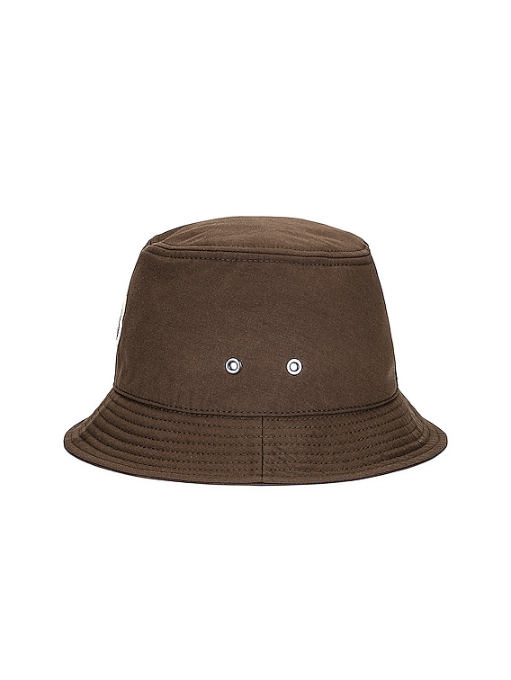 Moncler Bucket Hat in Military Green | FWRD