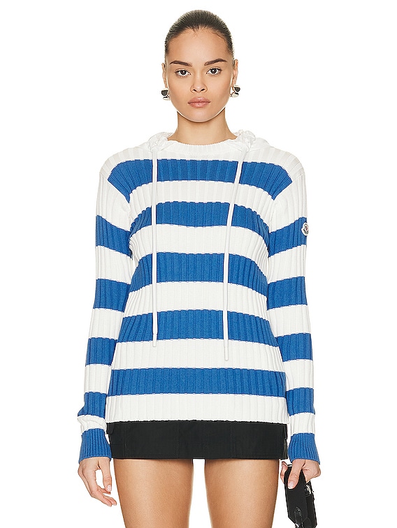 Moncler best sale blue sweater