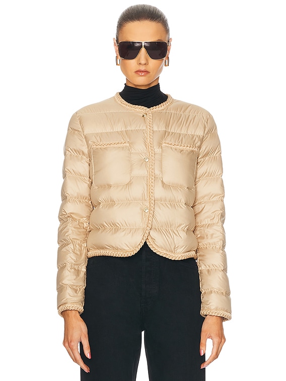 Moncler Gencay Jacket in Beige | FWRD