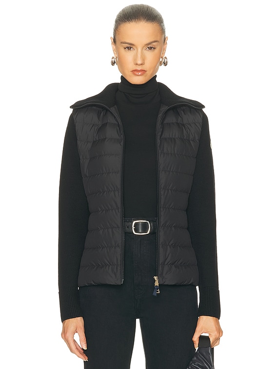 MONCLER ブラック ジップアップジャケット Moncler ジップアップ ジャケット | ブルー | FARFETCH JP