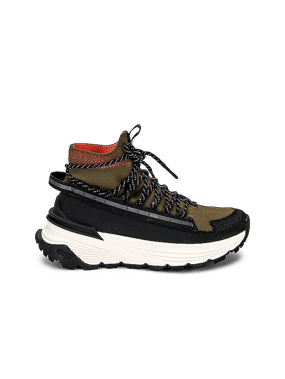 【送料&関税込】Moncler Monte Runner Knit Hightop Sneakers MONCLER Sneakers Monte Runner High-Top Pink Athletic Shoes