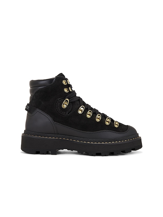 Moncler Peka Trek Hiking Boot in Black | FWRD