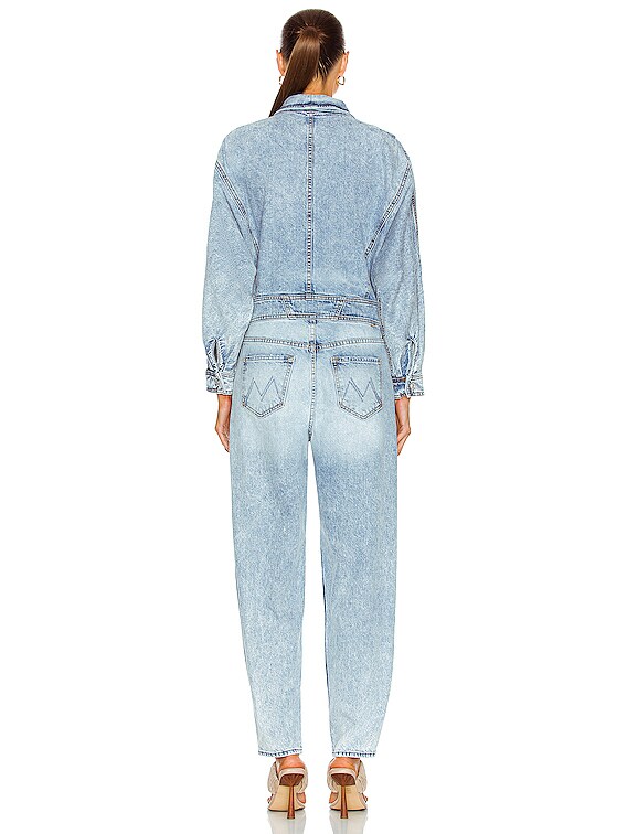 MOTHER The Big Time Jumpsuit in Signs & Symbols | FWRD