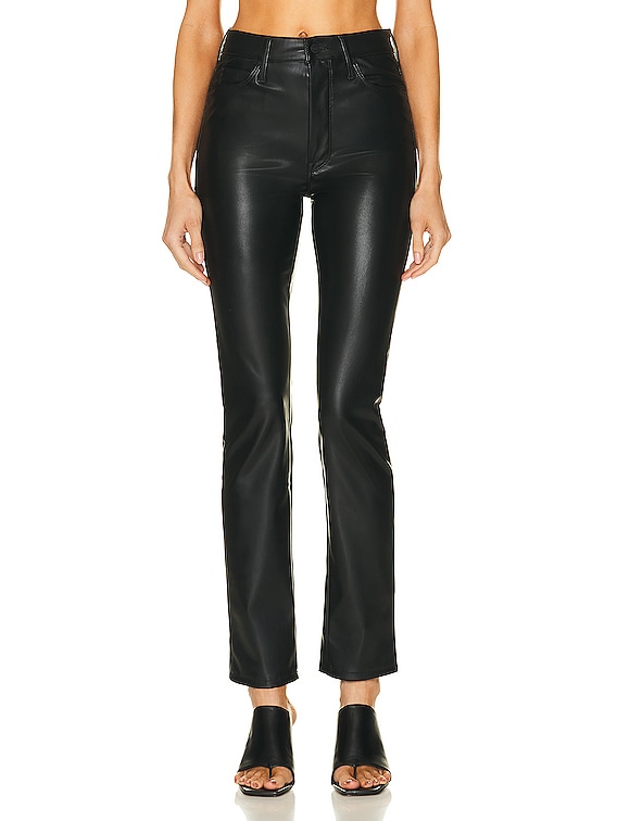 MOTHER Dazzler Skimp in Wax On, Wax Off Black | FWRD