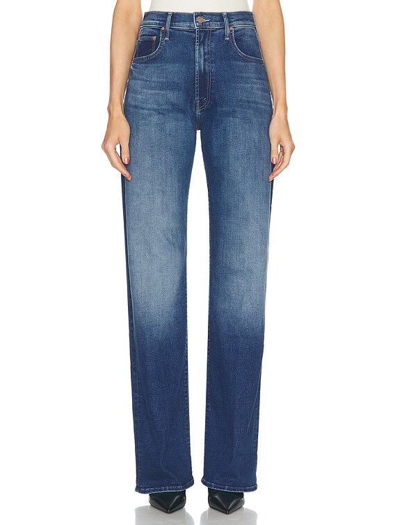 MOTHER The Lasso Heel Jeans in Hike, Hike Baby | FWRD