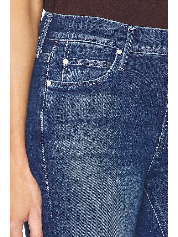 The Mid Rise Dazzler Ankle Fray Jeans