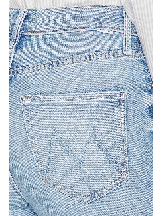 MOTHER High Waisted Rider Hover Jeans in Comeback Kid | FWRD