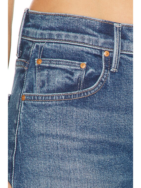 MOTHER The Mid Rise Lasso Heel Jeans in Knick Knack Paddy Whack | FWRD