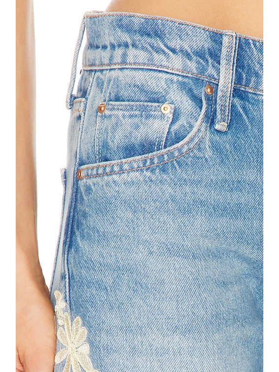 MOTHER The Chomp Heel Jeans in Wish Bone | FWRD