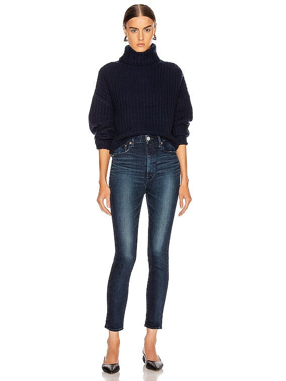 Moussy Vintage Crawford Rebirth Skinny in Dark Blue | FWRD