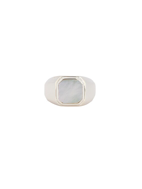 MAPLE DUPPY リング - Silver 925 & Mother Of Pearl | FWRD