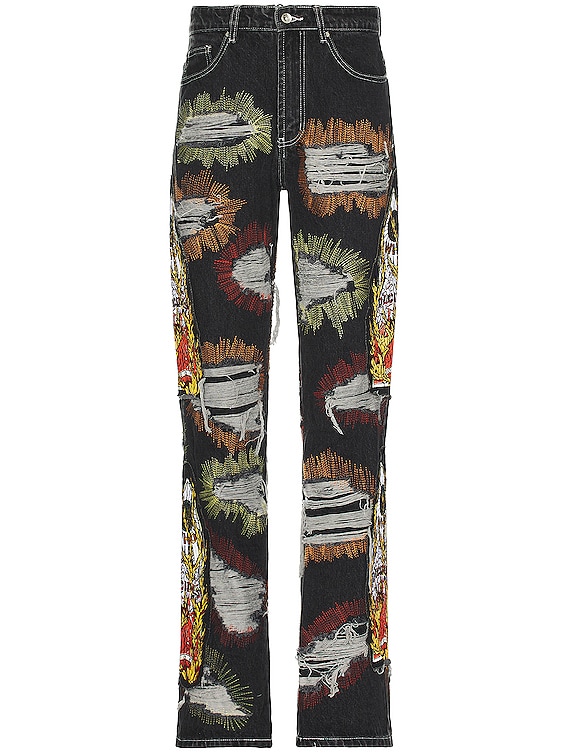 Slim jean Off-White Blue size 28 US in Cotton - 20106256