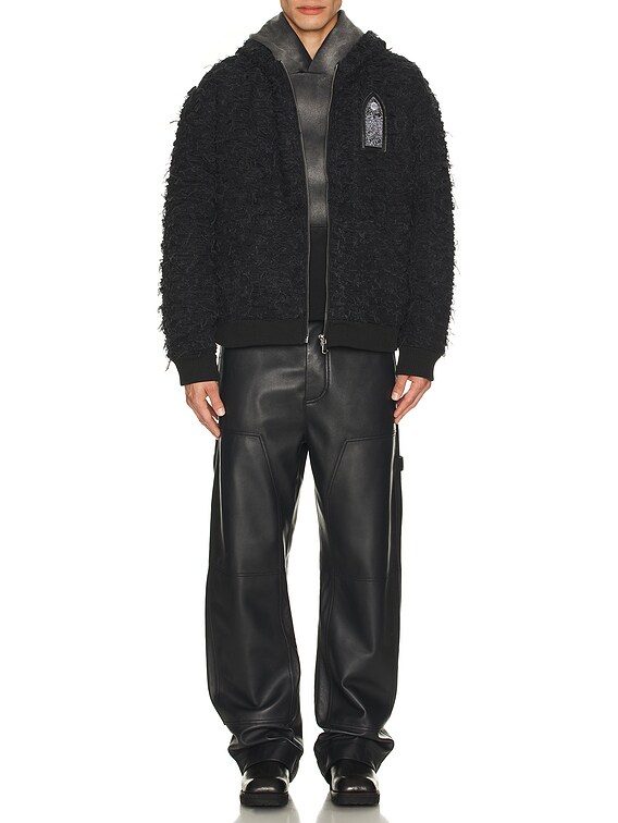 Who Decides War by Ev Bravado Husk Zip Up in Coal | FWRD