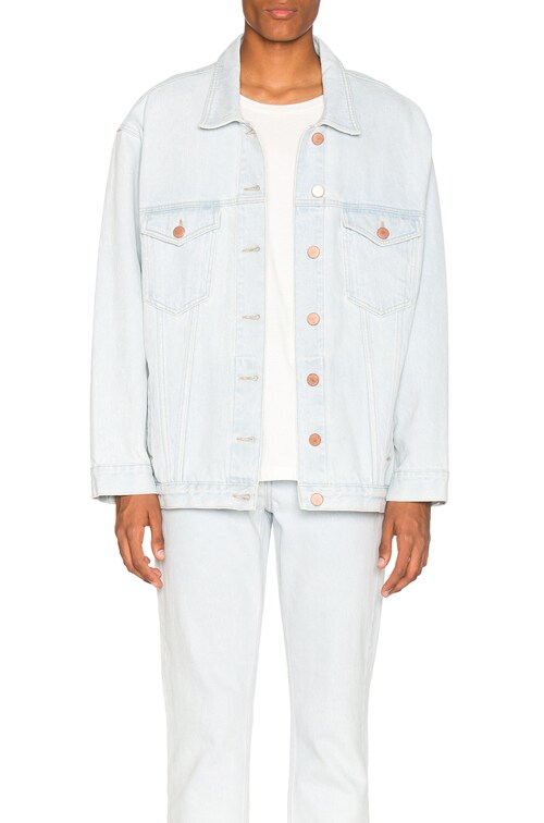 martine rose oversized denim jacket