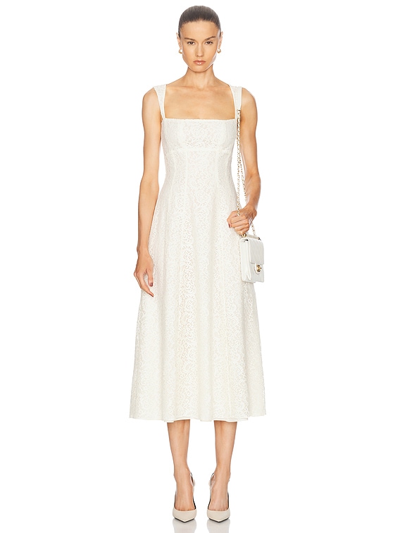 Mirror Palais The Macaron Dress in Ivory | FWRD