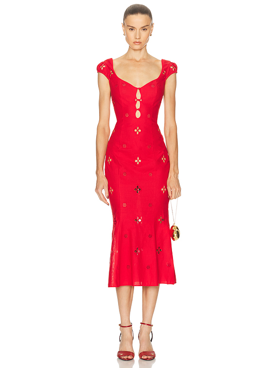 knee length dresses for ladies Sigrid Dress