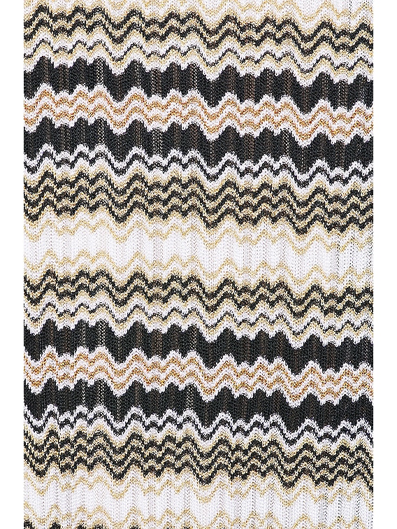 Missoni Kaftan in Black, White, & Gold | FWRD