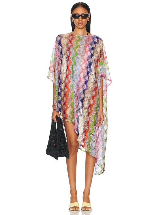 Missoni Long Cover Up Top in Multi Light | FWRD