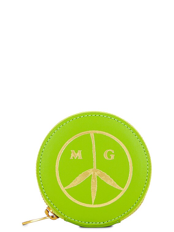 Mister Green Round Satchel Wallet in Green | FWRD