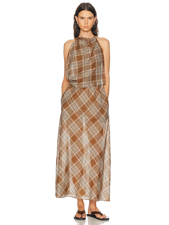 long sleeve leopard print dress Women's Naked Print Maxi Dress by Naked Wardrobe, Dark Leopard / S