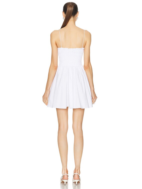 matteau shirred bodice mini dress Shirred Bodice Mini Dress - Bluebell