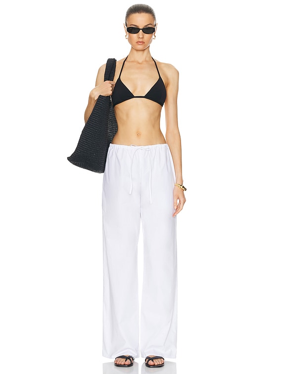 Matteau Drawcord Pant in White | FWRD